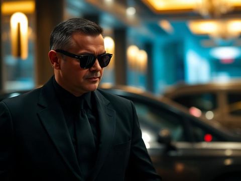 Professional bodyguard providing personal protection services Gold Coast
