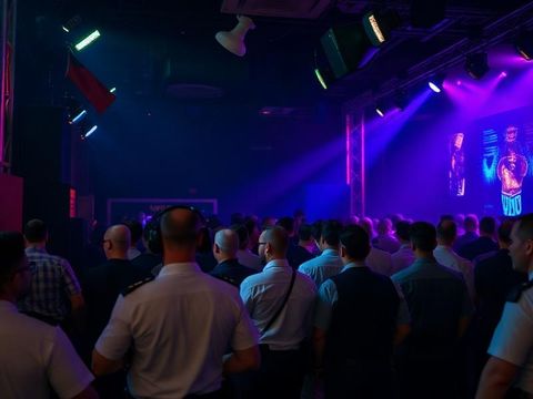 Event security guards managing private party Gold Coast