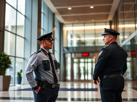 Static security guard protecting commercial property Sunshine Coast